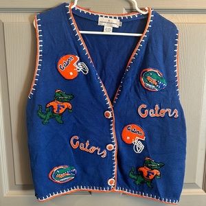 Florida Gators Castles Sport women’s vest in size large